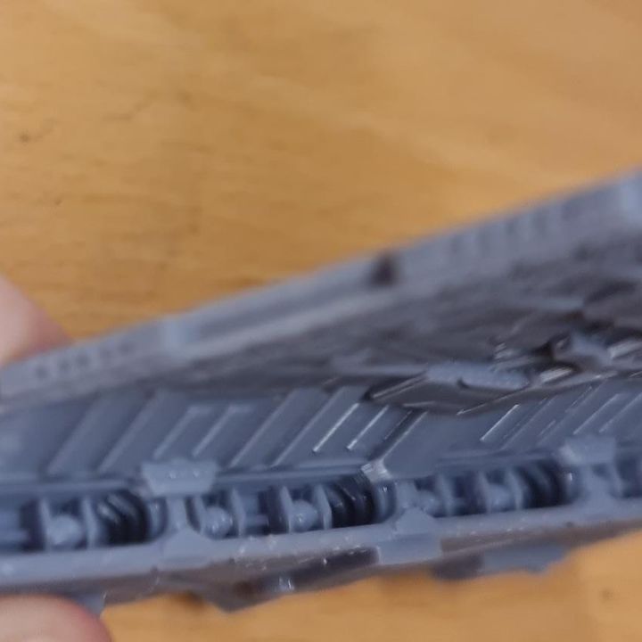 3D Printable Quasar Fire Cruiser-Carrier by Slightly Used