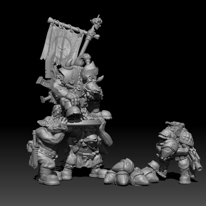 3D Printable Spoils of War by Trollet Miniatures