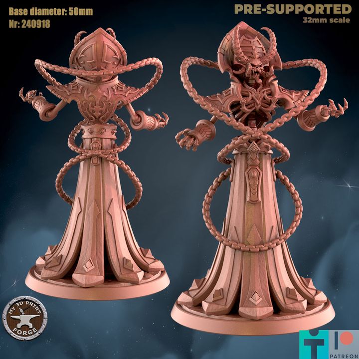 【ねずきん】STLクローン 3D Printable Necromancer - STL - Pre-supported by Grinning God