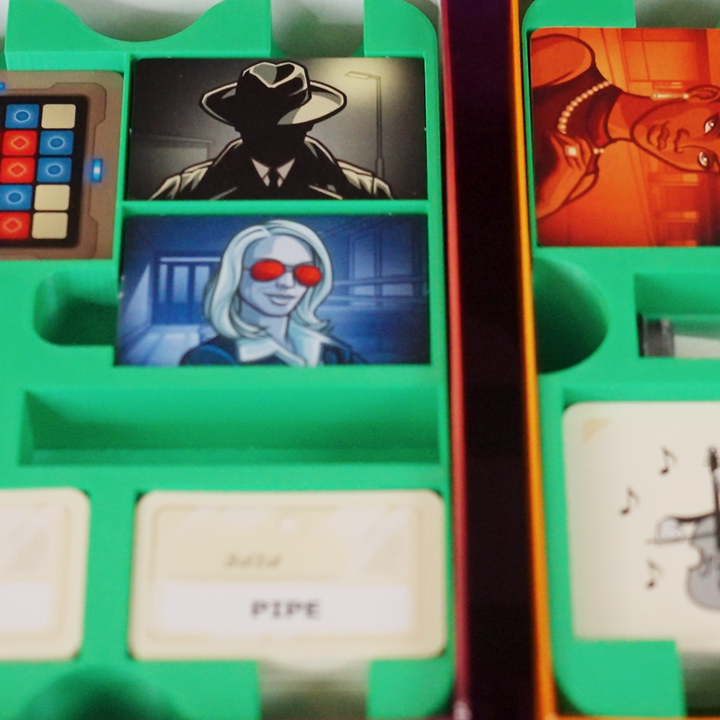 3D Printable Codenames Pictures Insert by LOOTgames