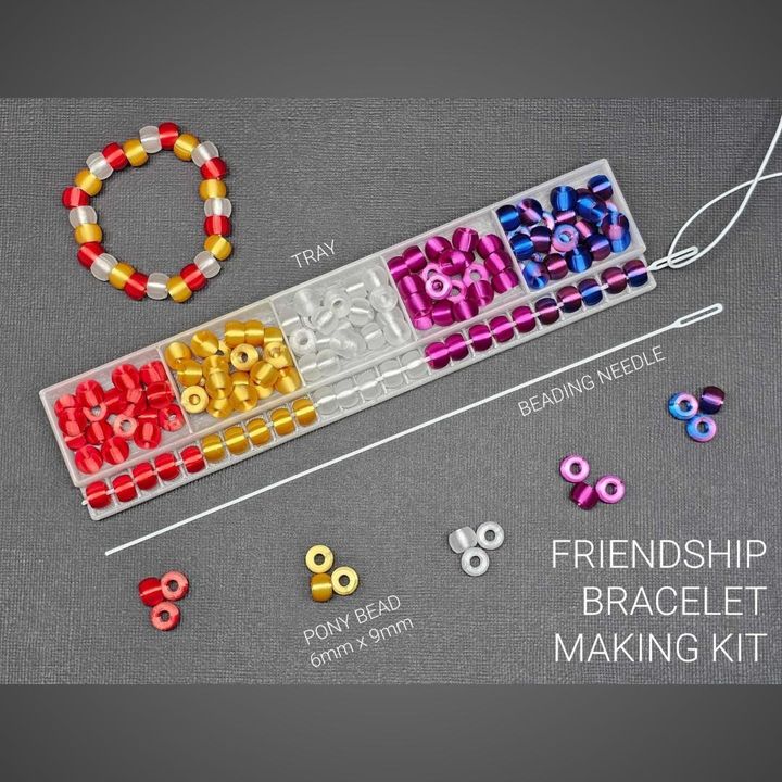 Bracelet Kit Design Your Own Friendship Bracelet Pattern Heart - Main Image