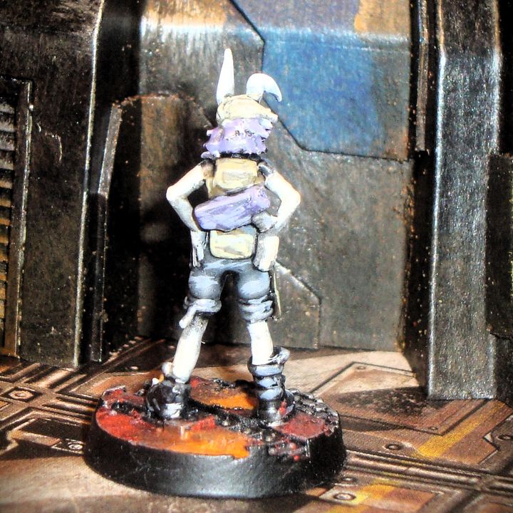 3D Printable Tina the borderlands explorer by David