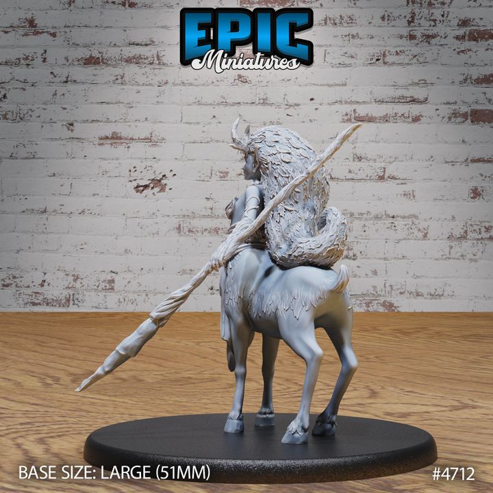 3D Printable Faun Druid Set / Goat Human Hybrid / Centaur Warrior ...