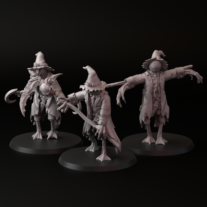 3D Printable Scarecrows by Crosslances 3D Printable Scarecrows by Crosslances
