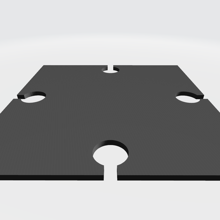 3D Printable Modular tile terrain - Base set by The Norwegian Painter