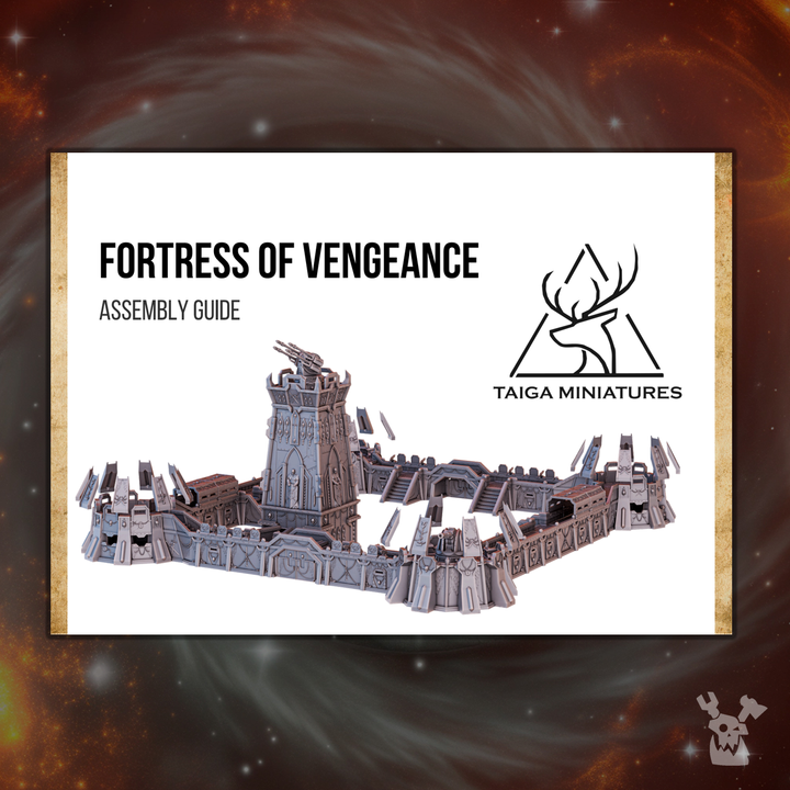 3D Printable Fortress of Vengeance Assembly Guide by dakkadakka.store