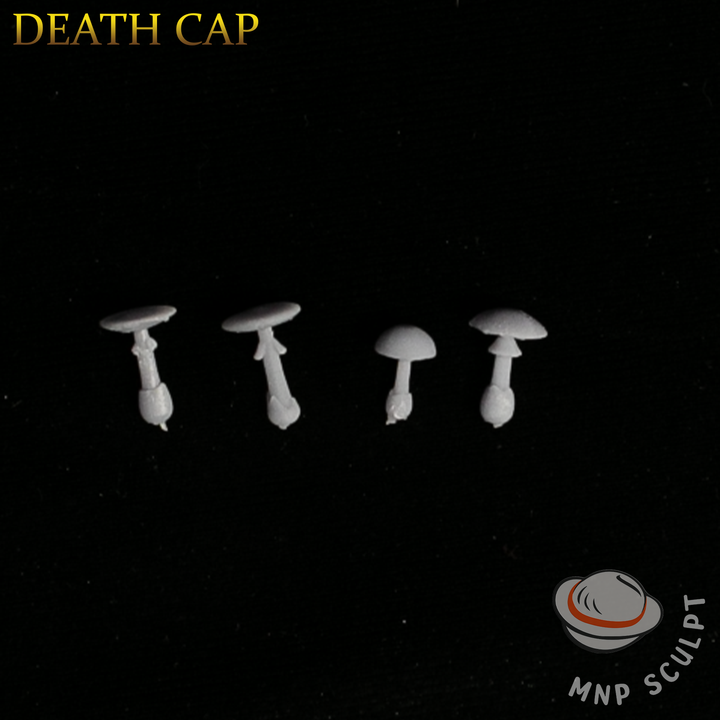 3D Printable Death Cap by MNP Sculpt