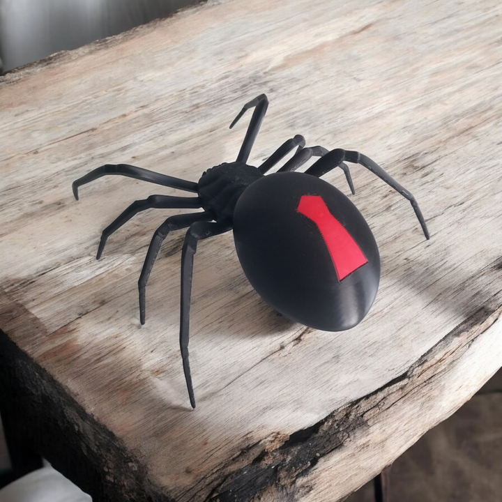 3D Printable Black Widow flexi by Boby Green Creations