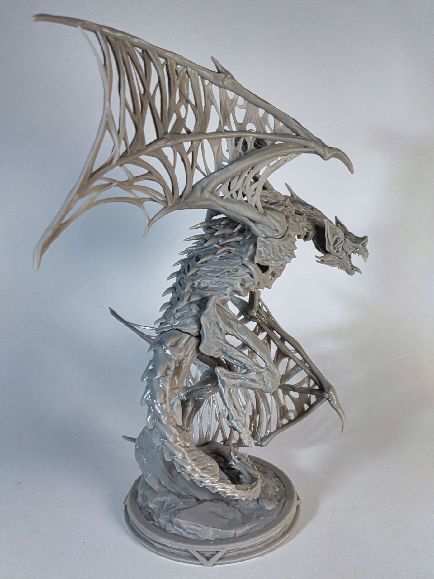 3D Printable Zombie Dragon + Alternative head + Raider by