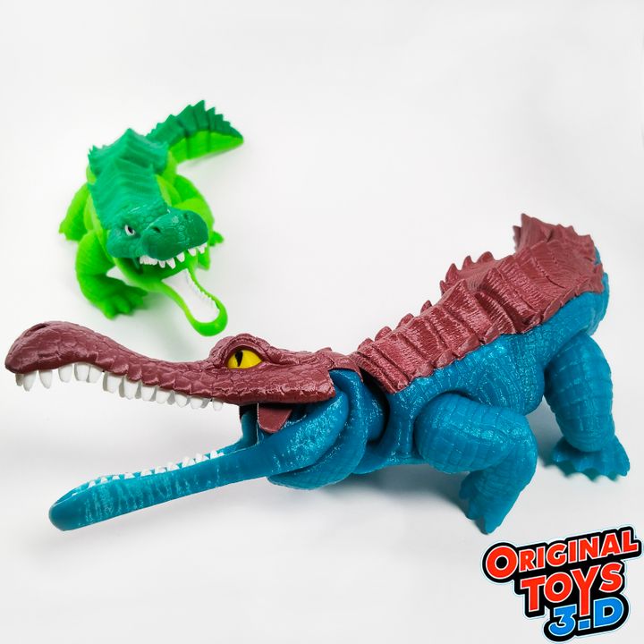 Download SUPERCROC ARTICULATED/FLEXI Da originaltoys3d
