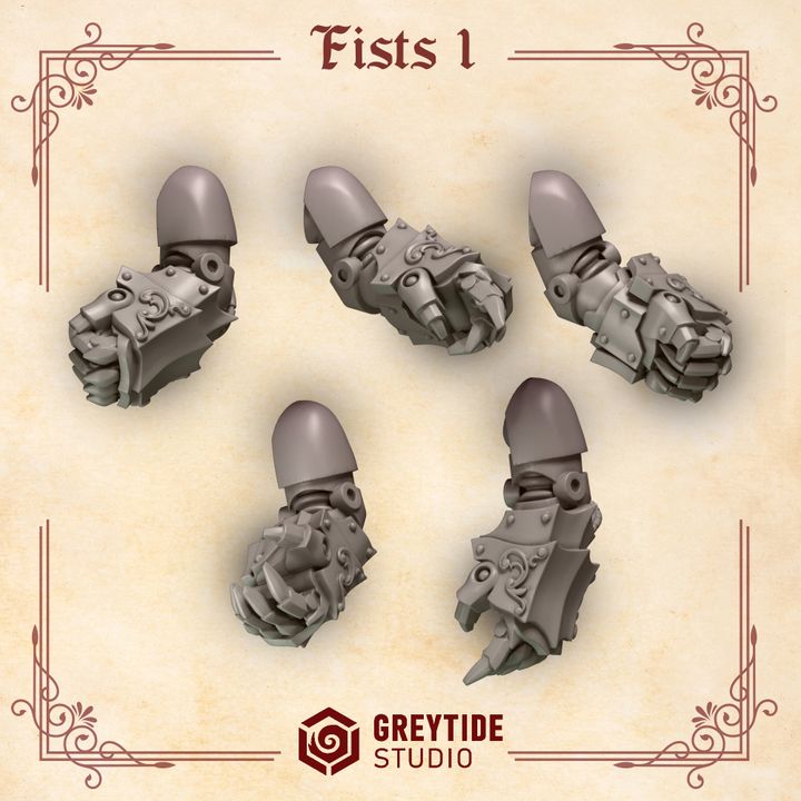 3D Printable Crimson Lords Pack by GreyTide Studio