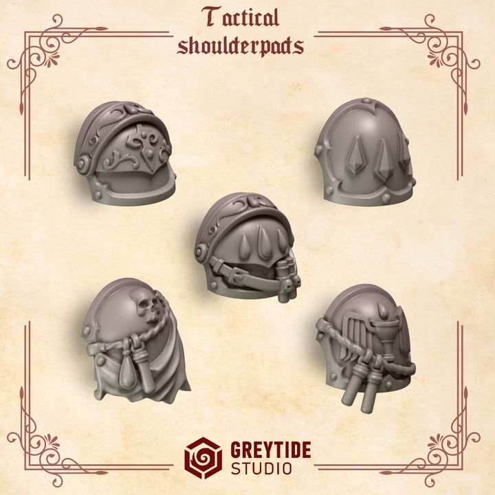 3D Printable Crimson Lords Pack by GreyTide Studio