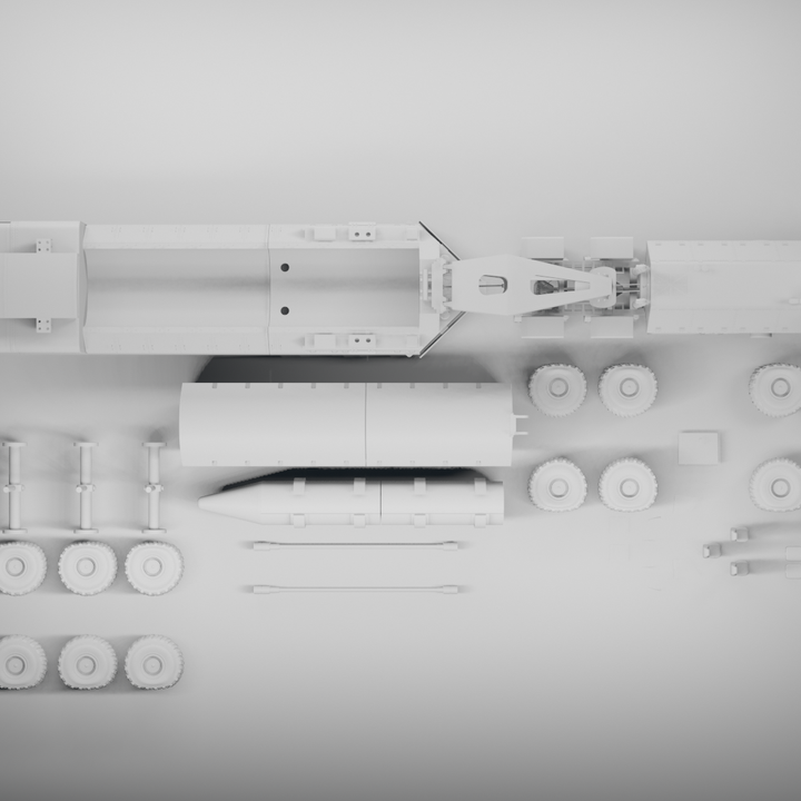 3D Printable US MGM 134A Midgetman by The Military