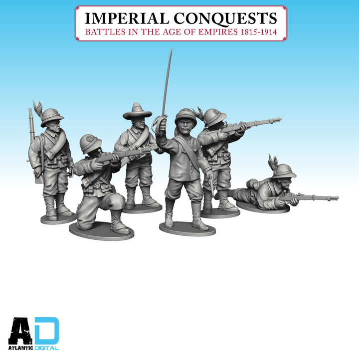 3D Printable Italians at Adwa 1896 by Wargames Atlantic