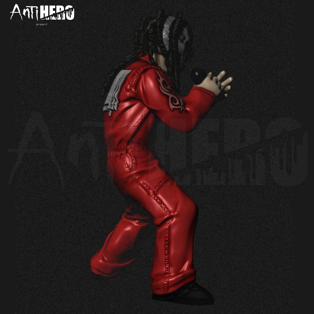 Corey Stokes (Orange Top) Silhouette En Carton