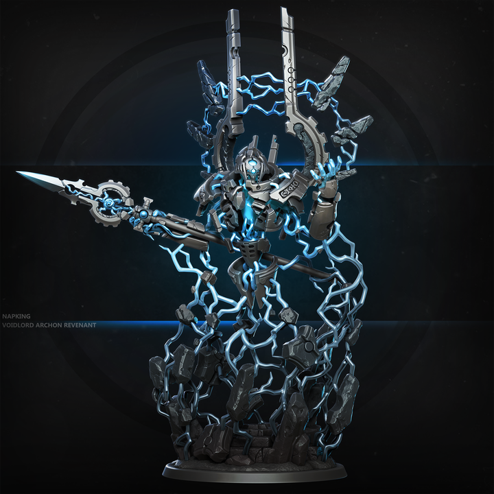 3D Printable Voidlord Archon Revenant by NAPKING