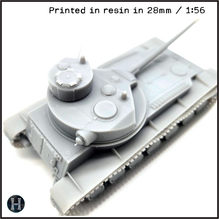 3d Printable Kv-4 (object 224) Buganov - Soviet Army Ww2 Second World 