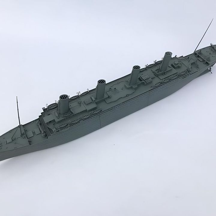 3D Printable RMS Titanic British ocean liner (316 high