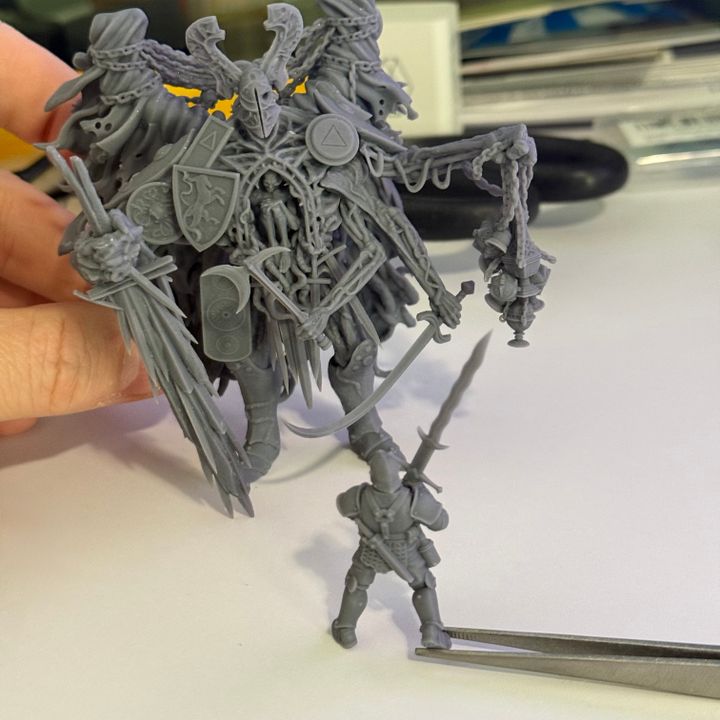 3D Print of Trench Crusade - Desecrated Saint - Court of the Seven