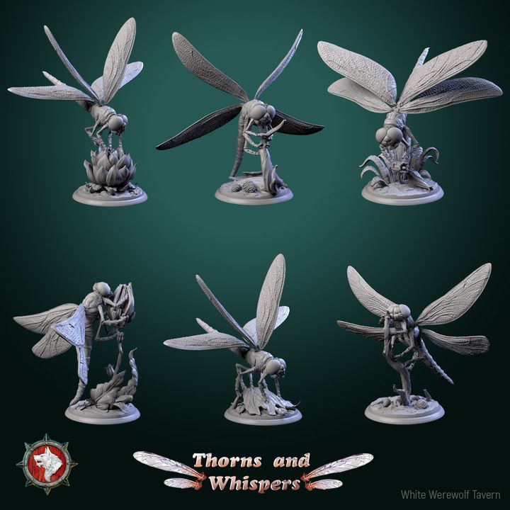 3D Printable 'Thorns and Whispers' January 2025 release 34 STL's ...