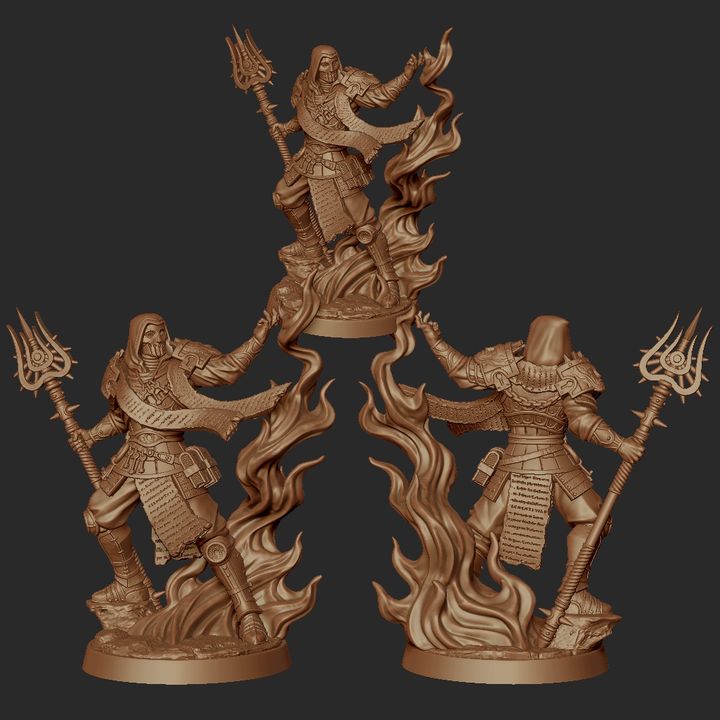 3D Printable Andira, Wielder of the Flame | The Order of the
