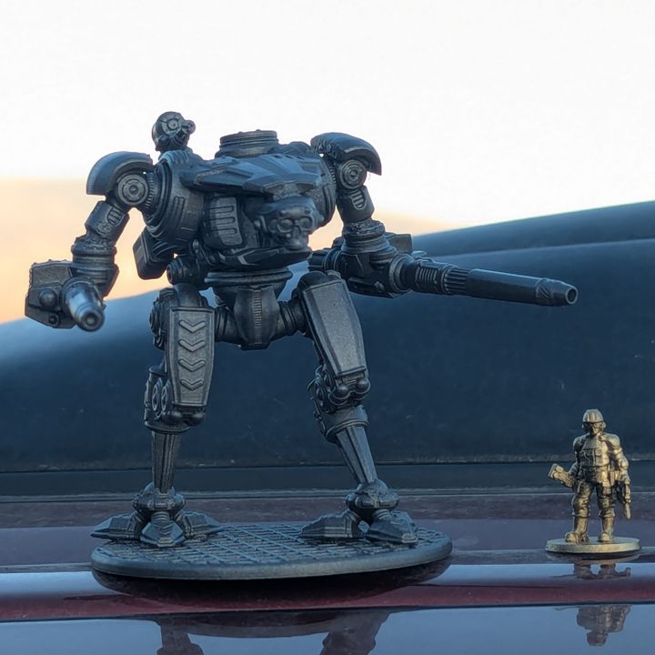 3D Printable FREE-15mm Basic Raptor (1/100th Scale) by John Bear Ross