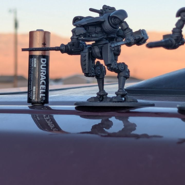 3D Printable FREE-15mm Basic Raptor (1/100th Scale) by John Bear Ross