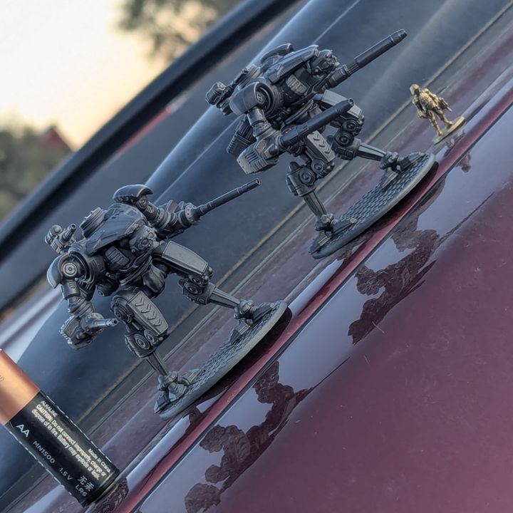 3D Printable FREE-15mm Basic Raptor (1/100th Scale) by John Bear Ross