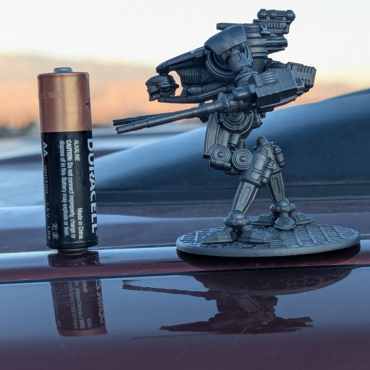 3D Printable FREE-15mm Basic Raptor (1/100th Scale) by John Bear Ross