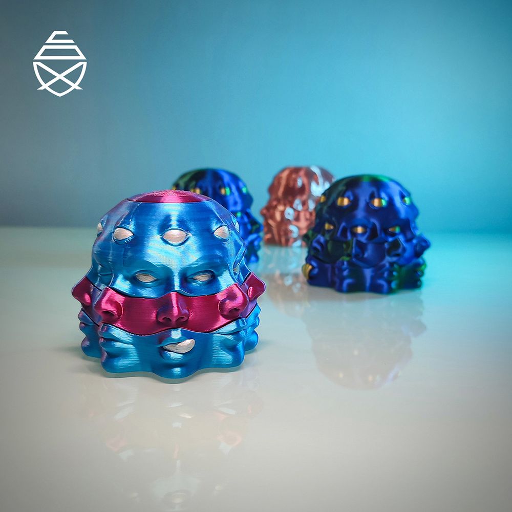3D Printable Multiface Fidget by PipeCox