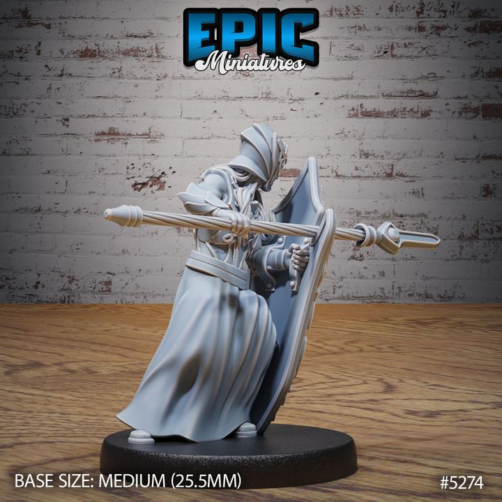 3D Printable Elf Army Leader Spear / Elven Warrior / Elvish Fighter ...