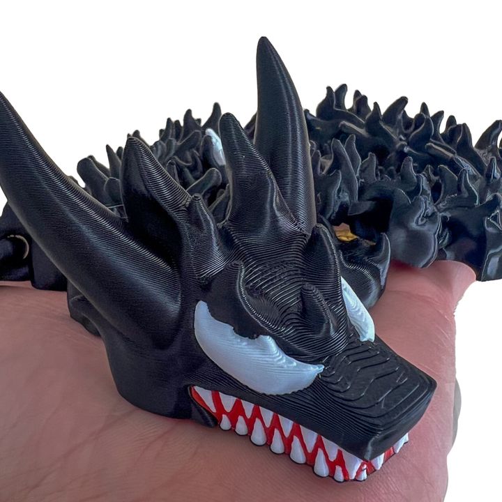 3D Printable Symbiote Dragon (Free if you join Tribes) by Steven