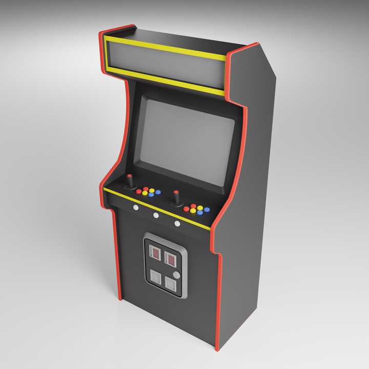 3D Printable Arcade Game by JSK Miniatures