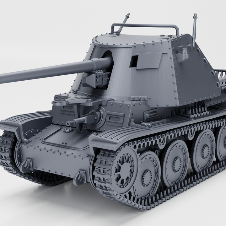 3D Printable Marder III Ausf.H (Germany, WW2) by Wargame3d 3D Printable Marder III Ausf.H (Germany, WW2) by Wargame3d