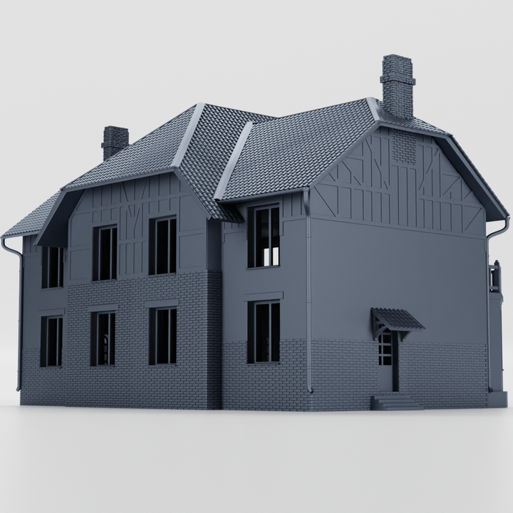 3D Printable Canada House (28mm) (aka Villa Denise et Roger