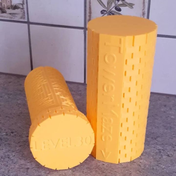 3D Printable TowerMaze Level 30 by Mazetropolis