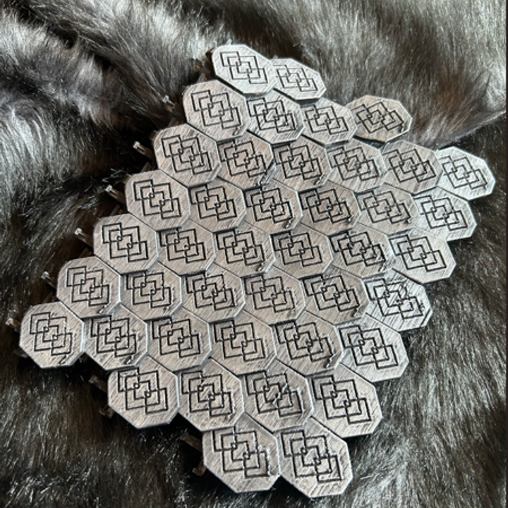 3D Printable Modular 3D-Printed Scalemail: Articulated & Connectable by ...