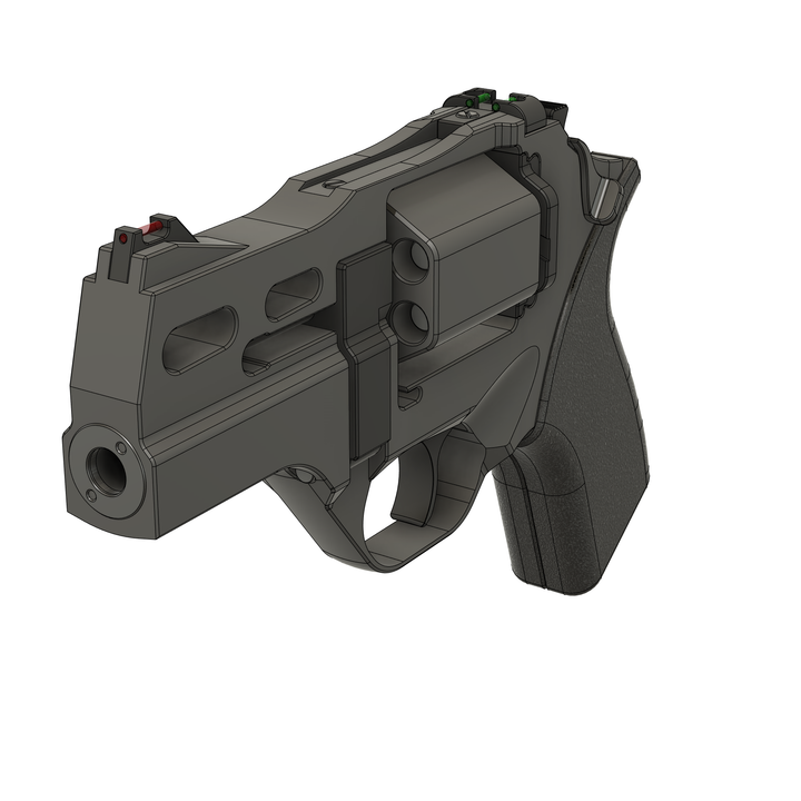 3D Printable Chiappa Rhino 30DS - High-Detail 3D Printable