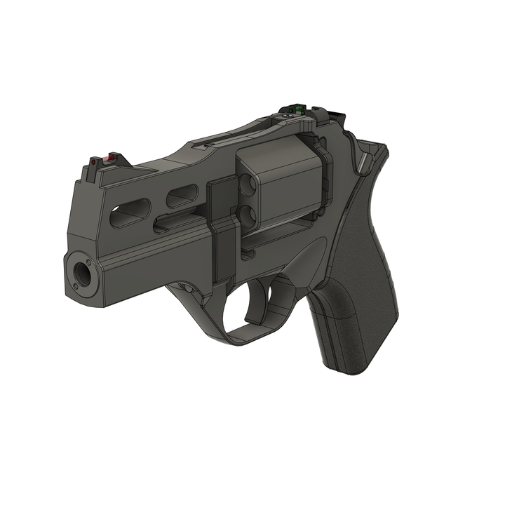 キアッパライノ 3Dプリント 🦏 Chiappa Rhino 20DS - High-Detail 3D Printable Replica