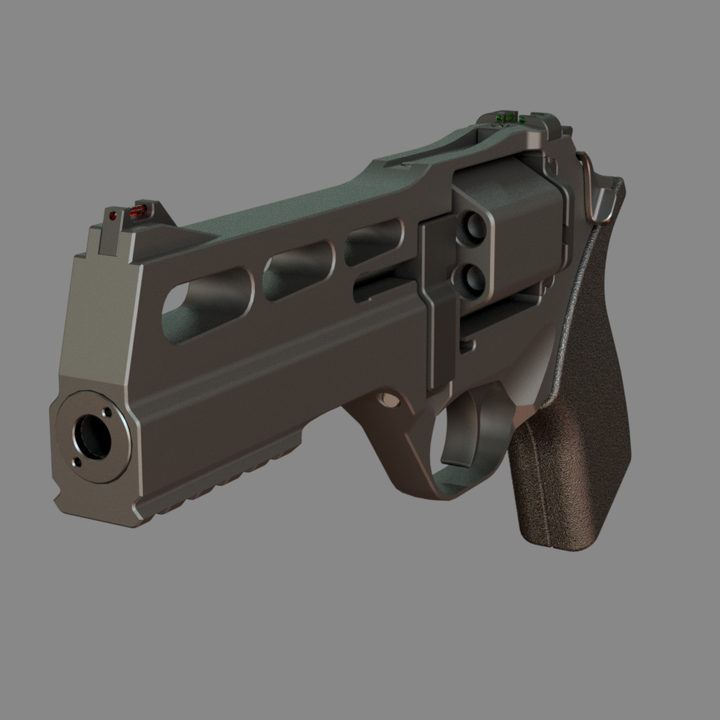 キアッパライノ 3Dプリント 3D Printable Chiappa Rhino 20DS - High-Detail 3D Printable