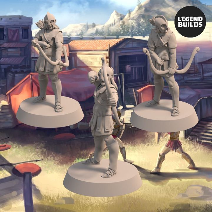 3D Printable City of Nemis Army Bundle (10 miniatures) 3D Printable