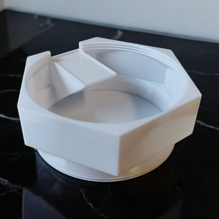 3D Printable Hexagonal storage container set by BT3D&DeusCat