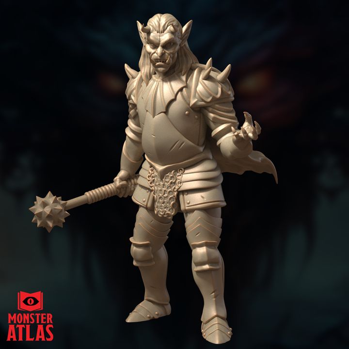3D Printable Bael 1e by Monster Atlas